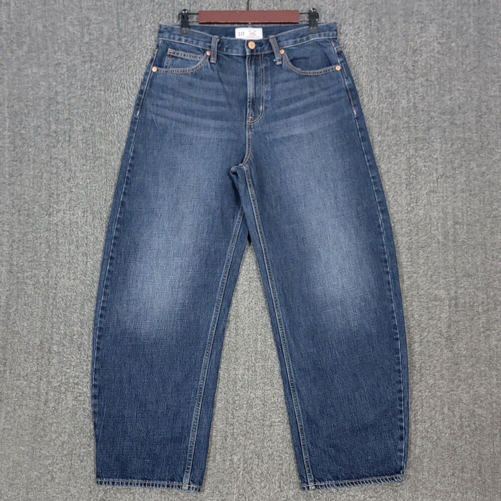 GAP Dark Blue Wide Leg Jeans